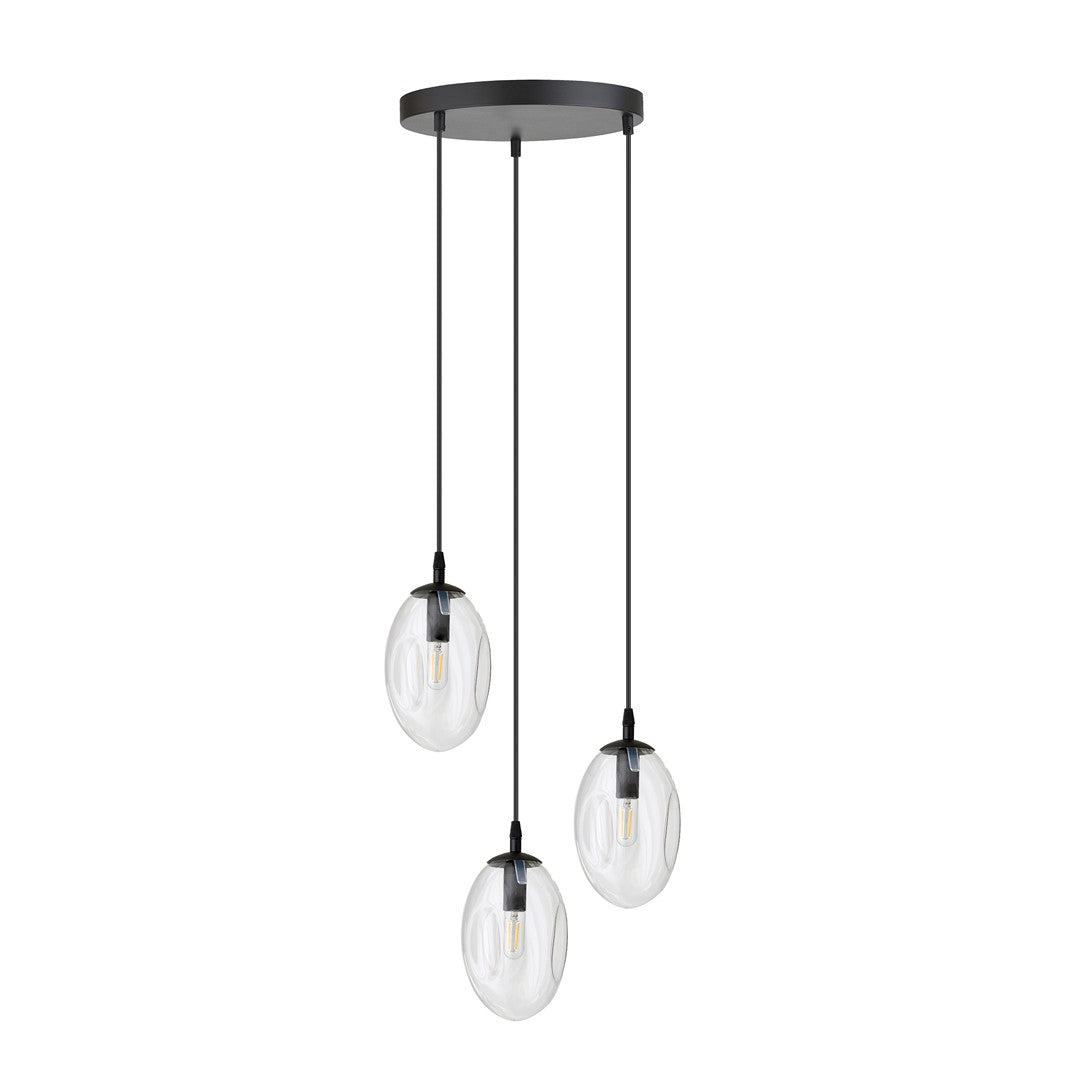 Astral 3 premium pendant light clear