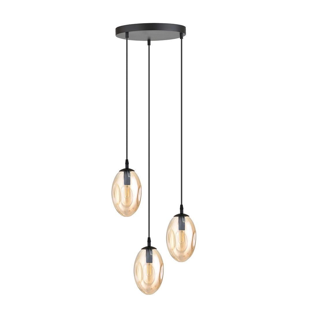 Astral 3 premium pendant light amber