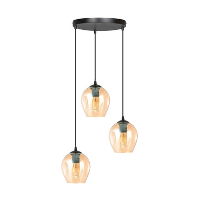 Istar 3 premium pendant light black/amber