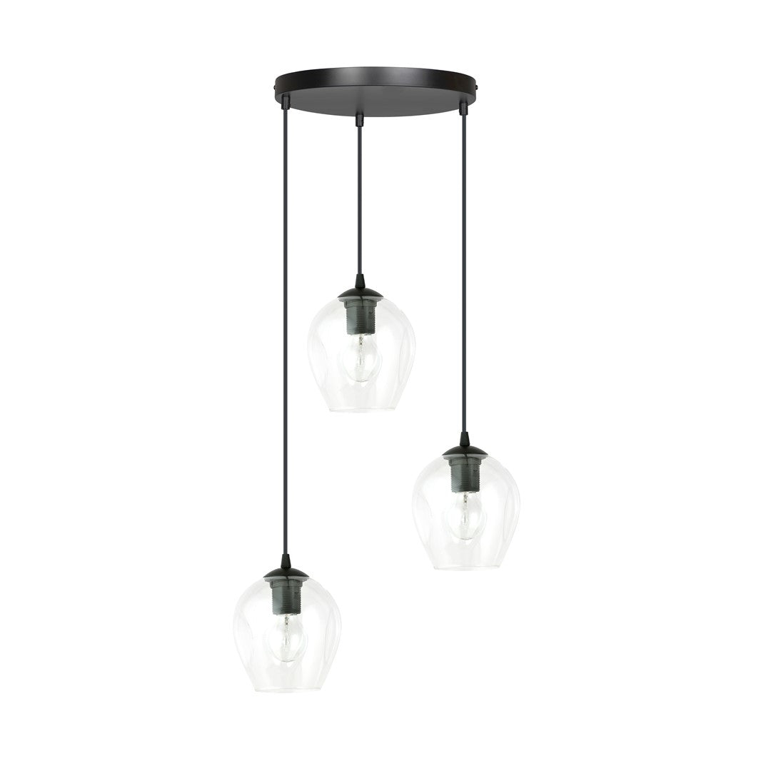 Istar 3 premium pendant light black/clear