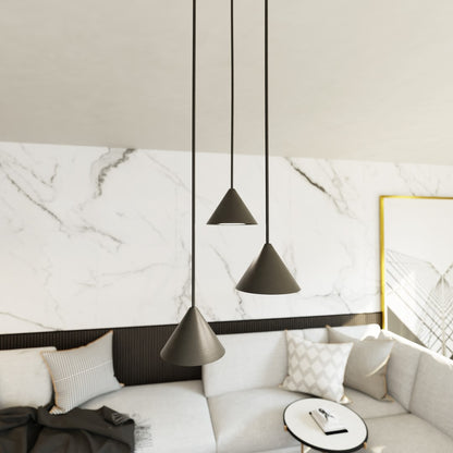 Elit 3 premium pendant light black
