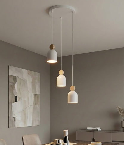 Mesi 3 premium pendant light white