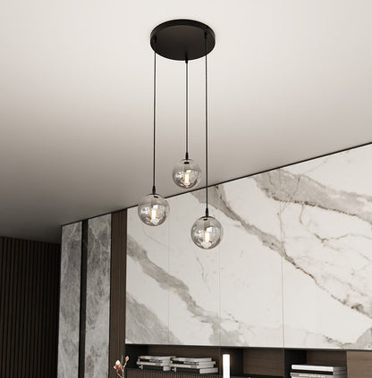 Cosmo 3 premium pendant light graphite