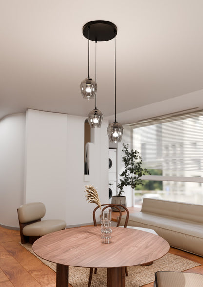 Istar 3 premium pendant light black/graphite