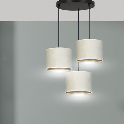 Hilde 3 premium pendant light white