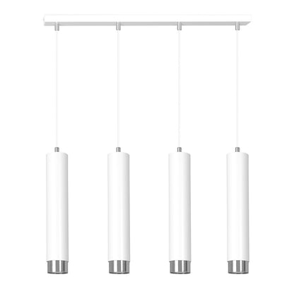 Kibo 4 pendant light white/chrome