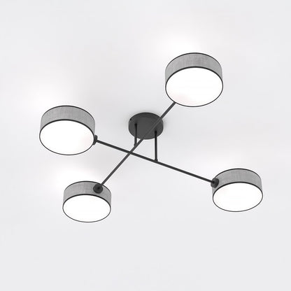 Maga 4 ceiling lamp grey