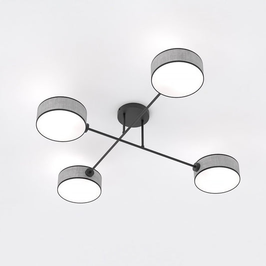 Maga 4 ceiling lamp grey