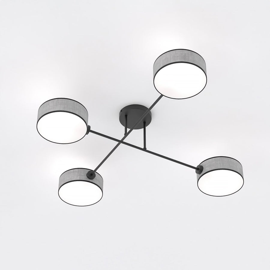 Maga 4 ceiling lamp grey