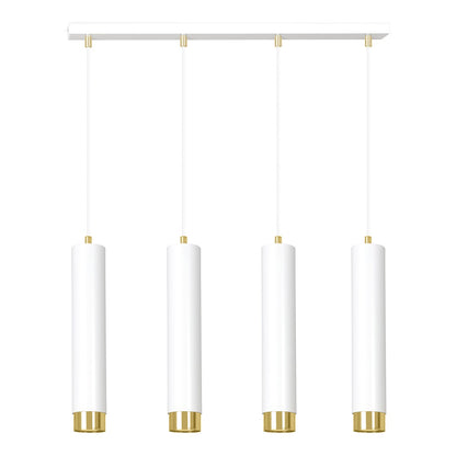 Kibo 4 pendant light white/gold