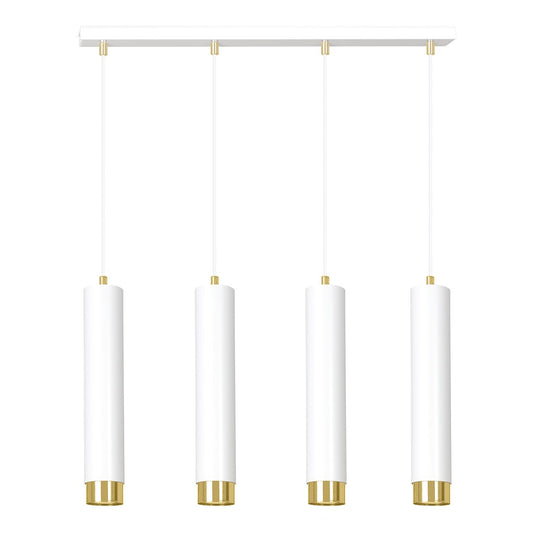 Kibo 4 pendant light white/gold