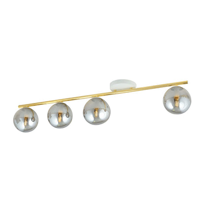 Monza 4 ceiling lamp white/graphite