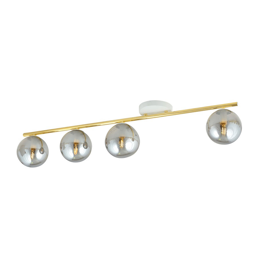 Monza 4 ceiling lamp white/graphite