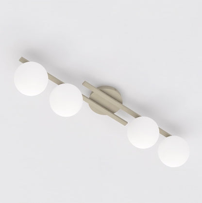 Kairo 4 ceiling lamp mocha/opal
