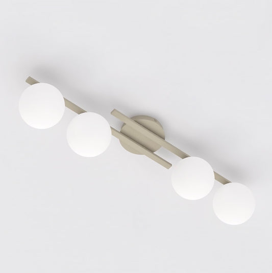 Kairo 4 ceiling lamp mocha/opal