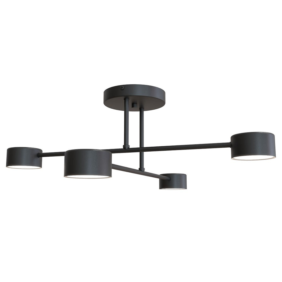 Halo 4 ceiling lamp black