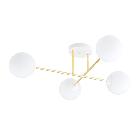 Magnum 4 ceiling lamp white/opal