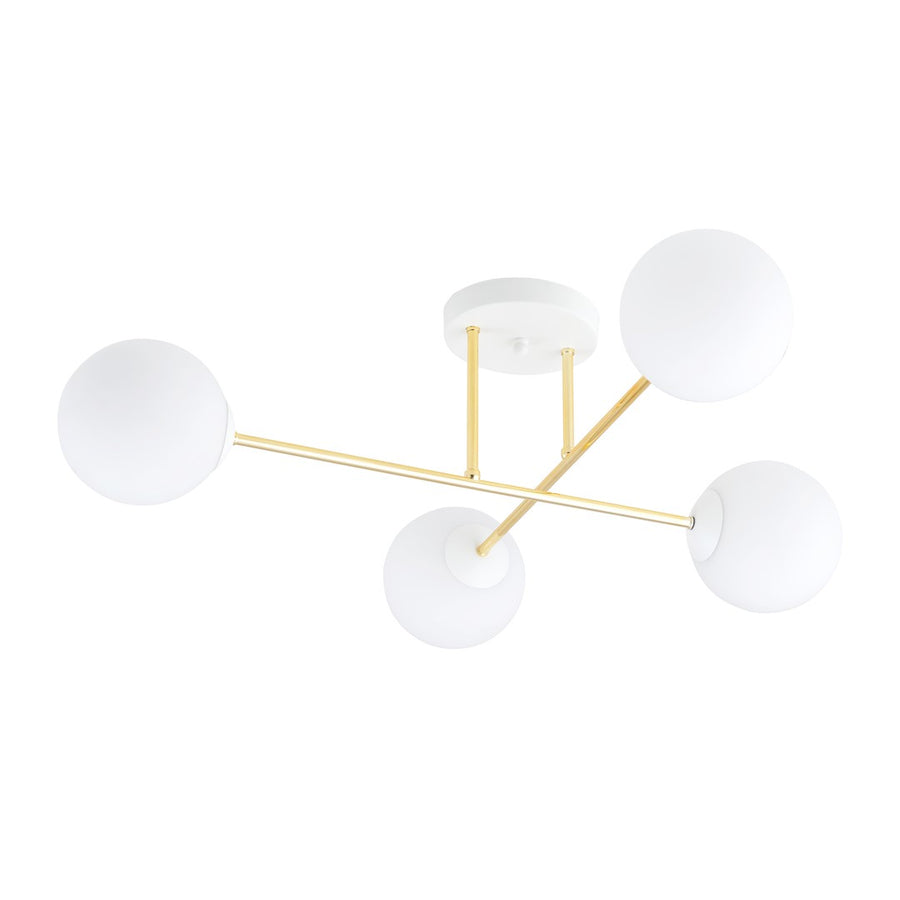 Magnum 4 ceiling lamp white/opal