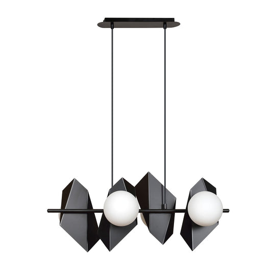 Drifton 4 pendant light black/white