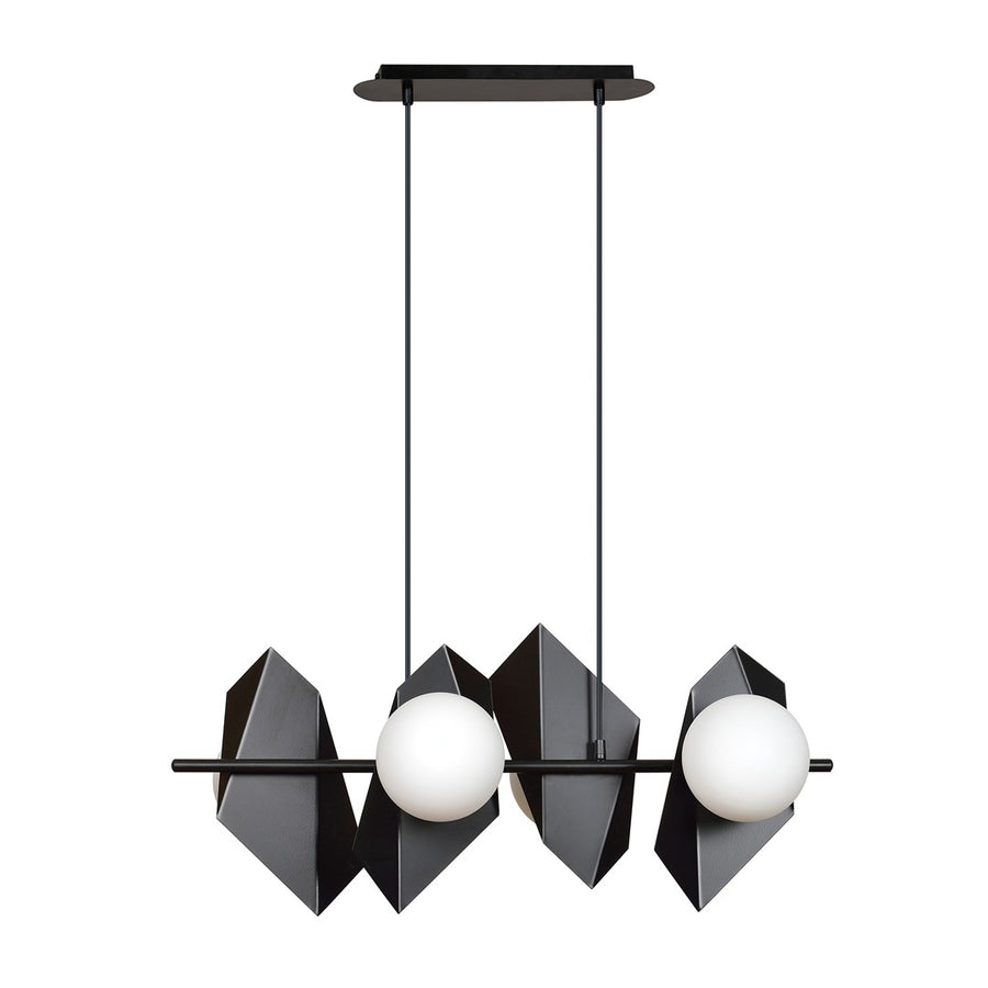 Drifton 4 pendant light black/white