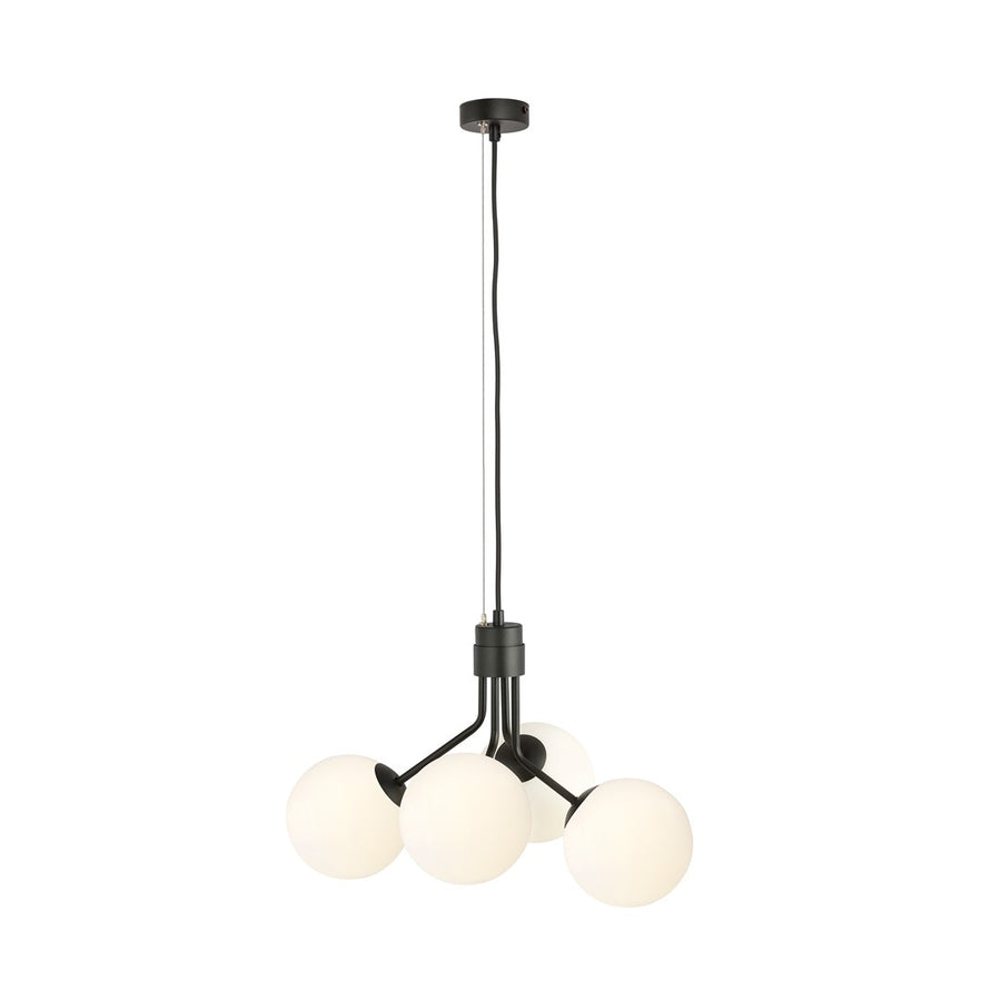 Nova 4 pendant light black/opal