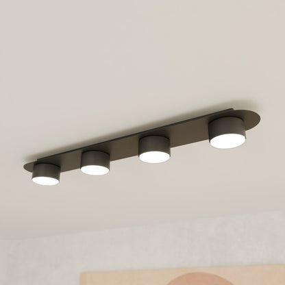Diaz 4 ceiling lamp black
