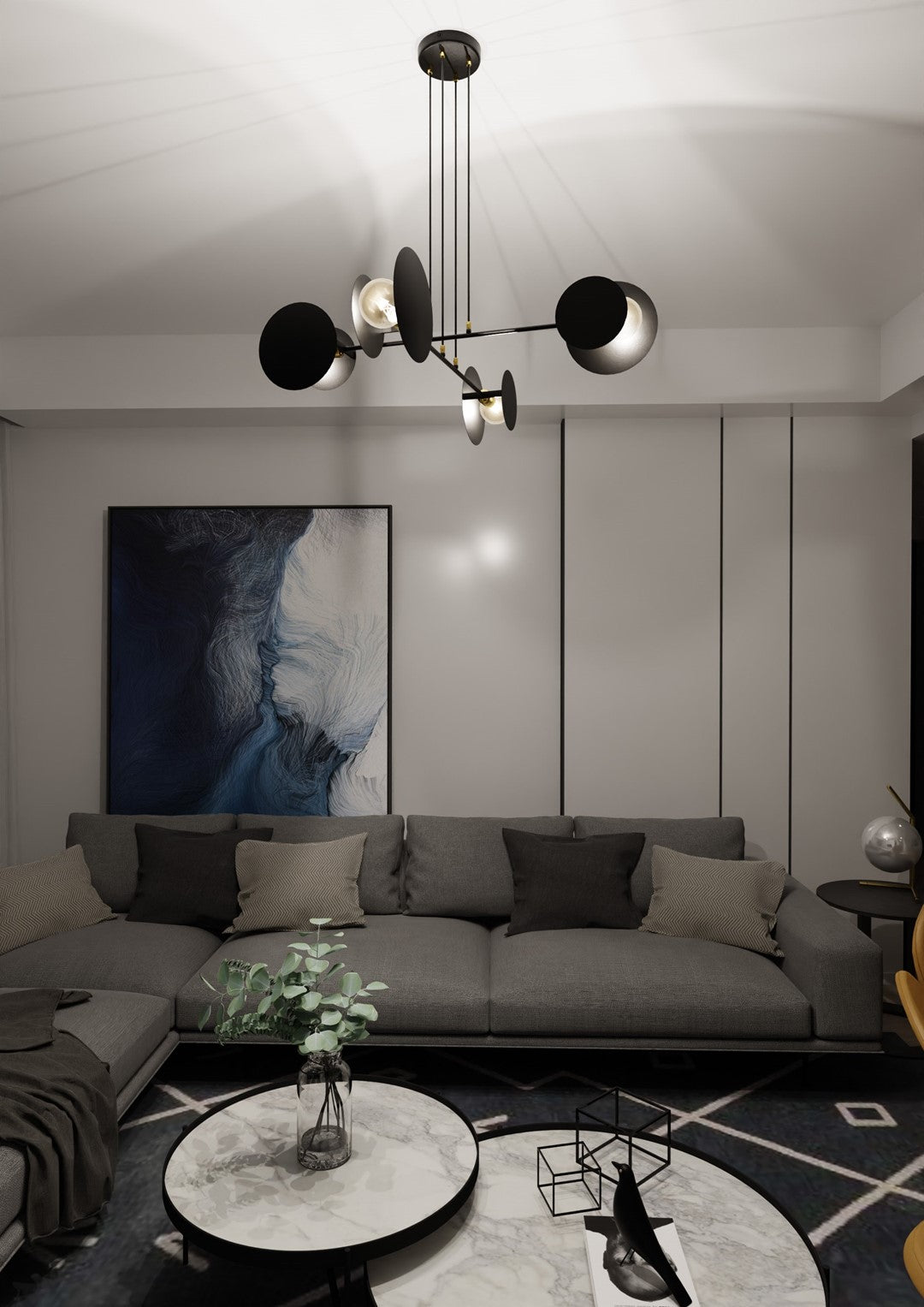 Idea 4 pendant light black