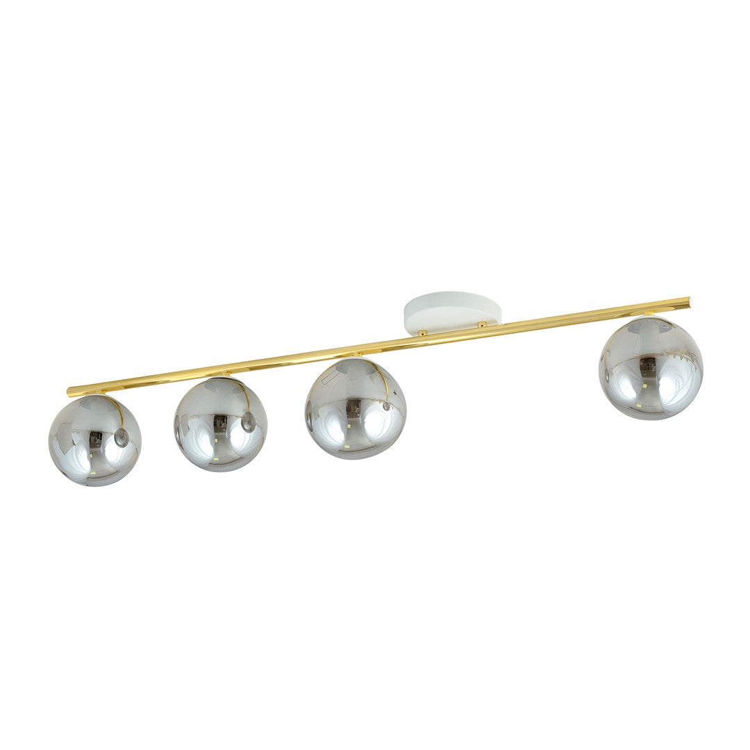 Monza 4 ceiling lamp white/graphite