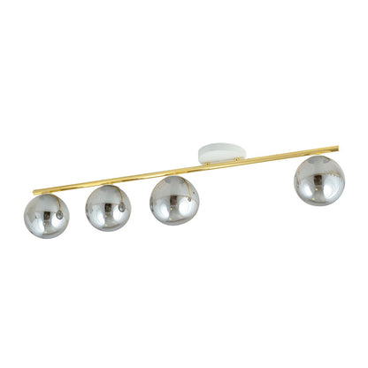 Monza 4 ceiling lamp white/graphite