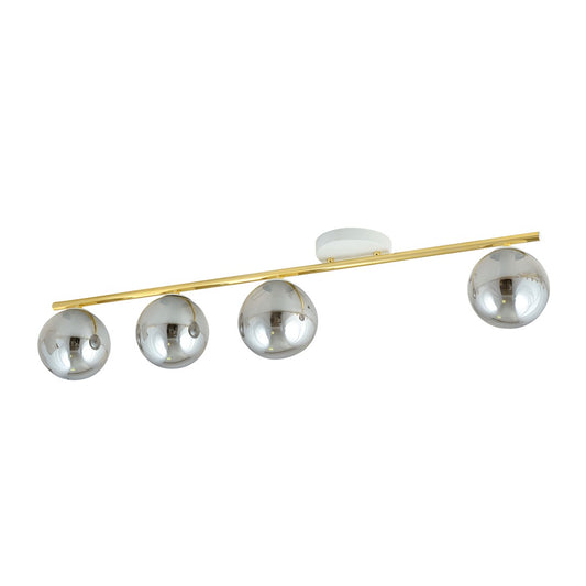 Monza 4 ceiling lamp white/graphite
