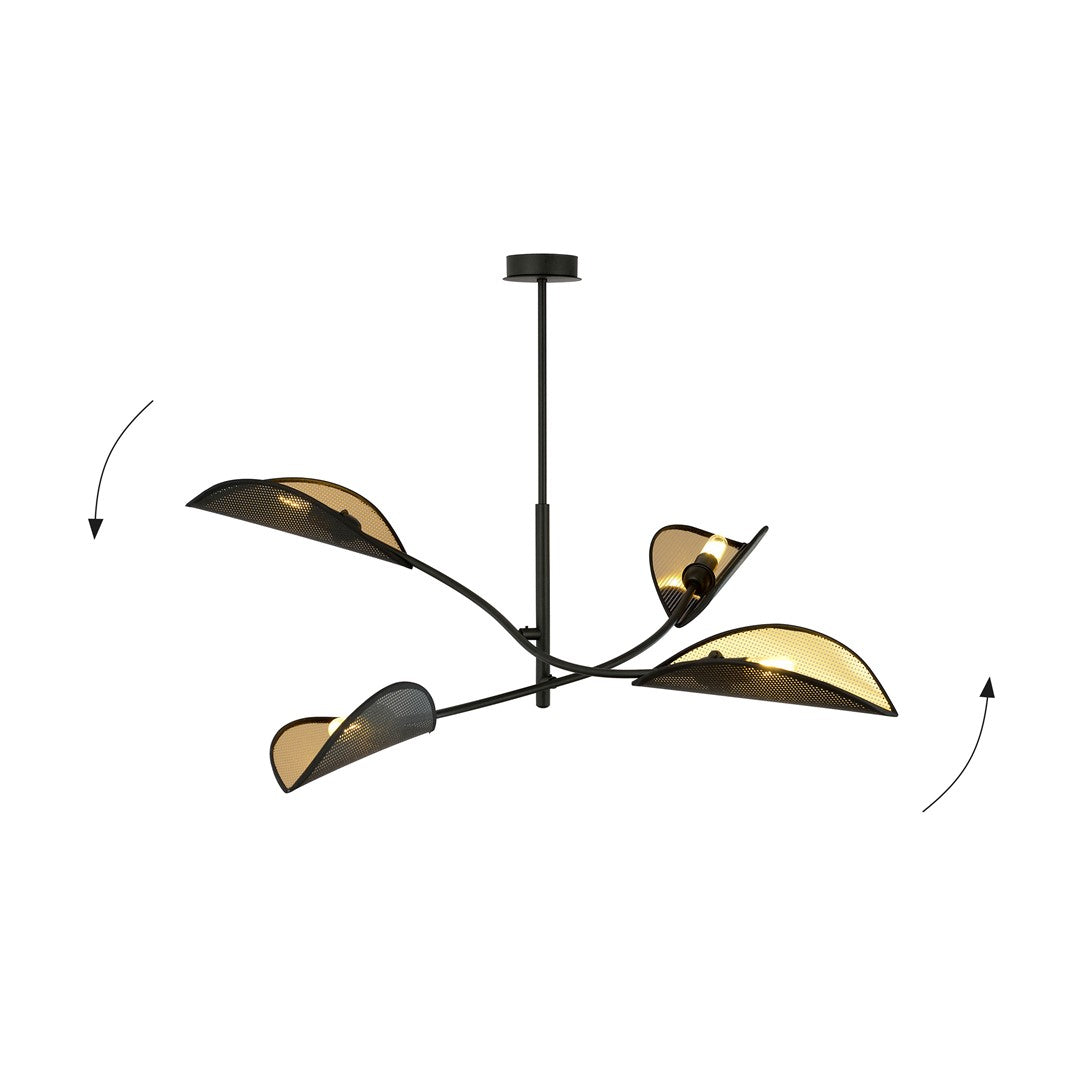 LOTUS 4 BLACK/GOLD