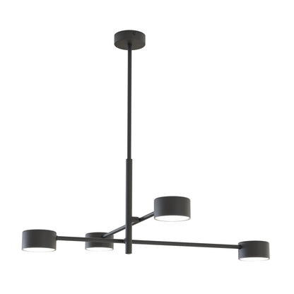 Natsu 4 ceiling lamp black