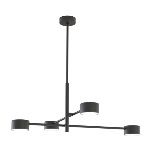 Natsu 4 ceiling lamp black