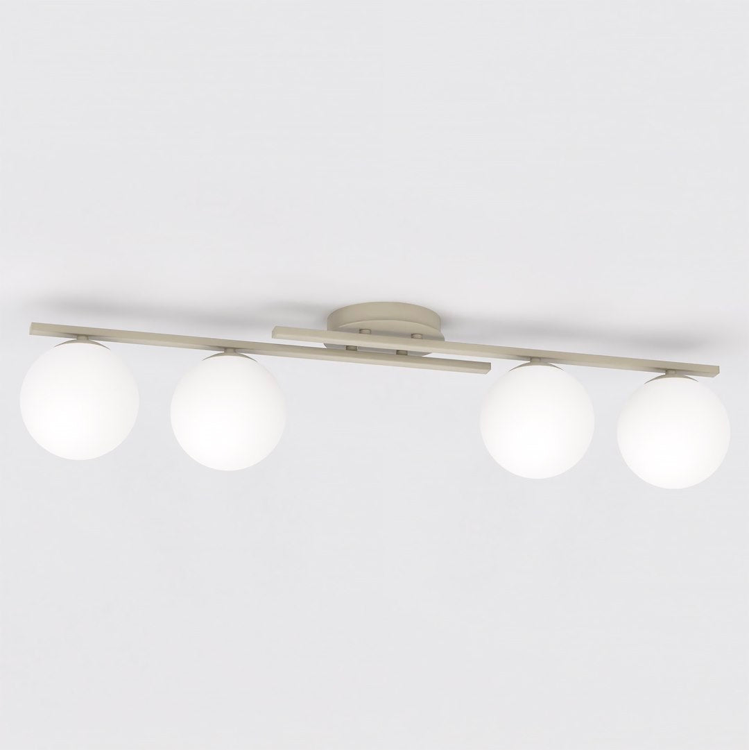 Kairo 4 ceiling lamp mocha/opal