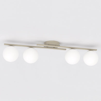 Kairo 4 ceiling lamp mocha/opal