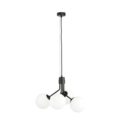 Nova 4 pendant light black/opal