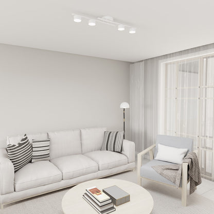 Fragment 4 ceiling lamp white