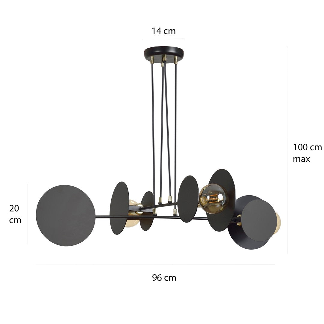 Idea 4 pendant light black