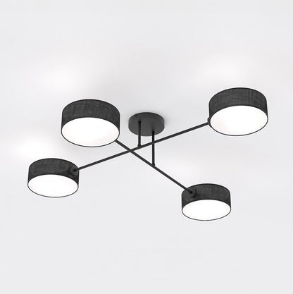 Maga 4 ceiling lamp black