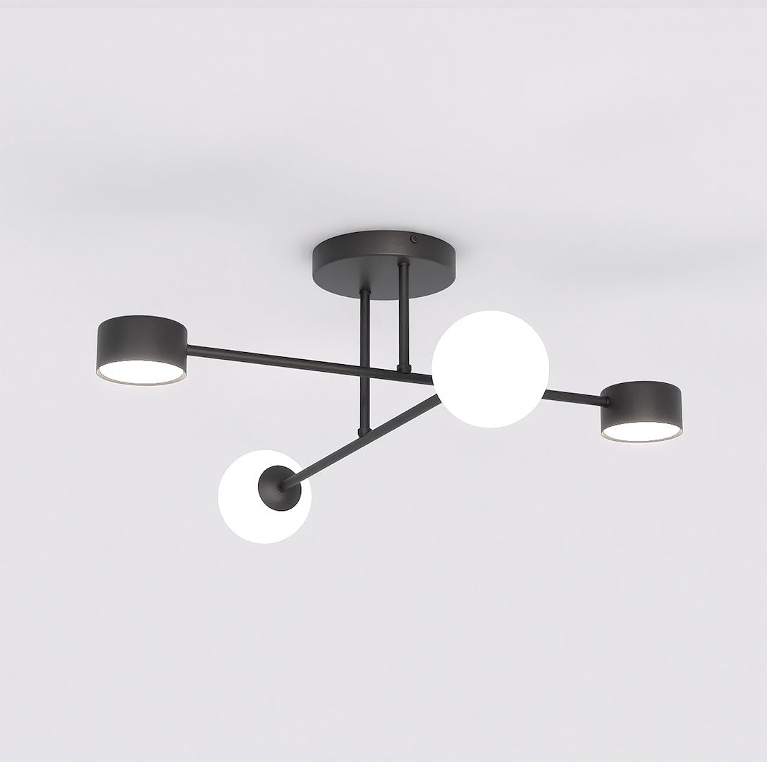 Holon 4 ceiling lamp black