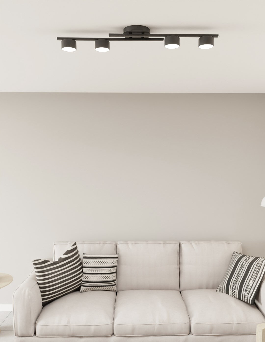 Fragment 4 ceiling lamp black
