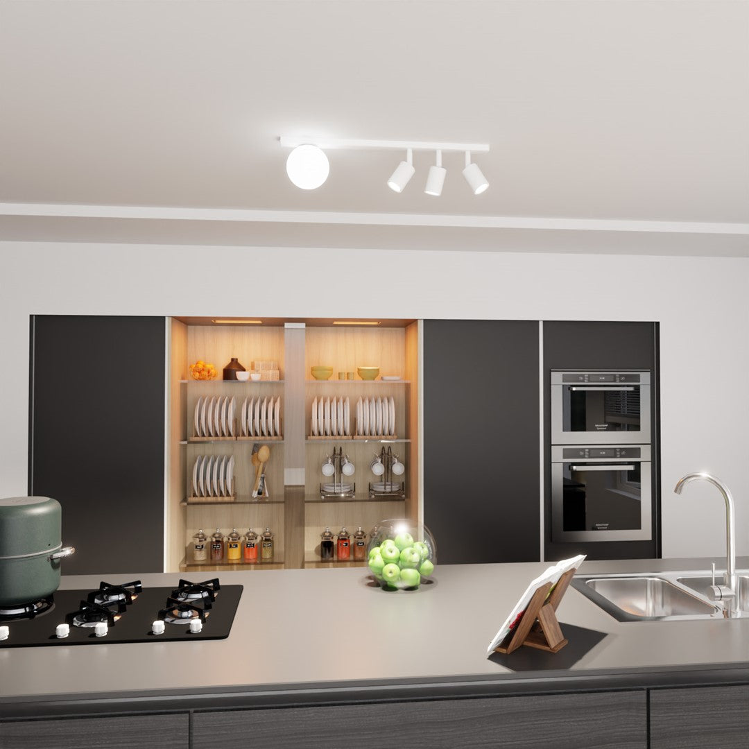Baster 4 ceiling lamp white
