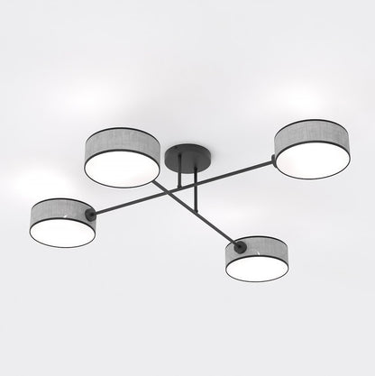 Maga 4 ceiling lamp grey