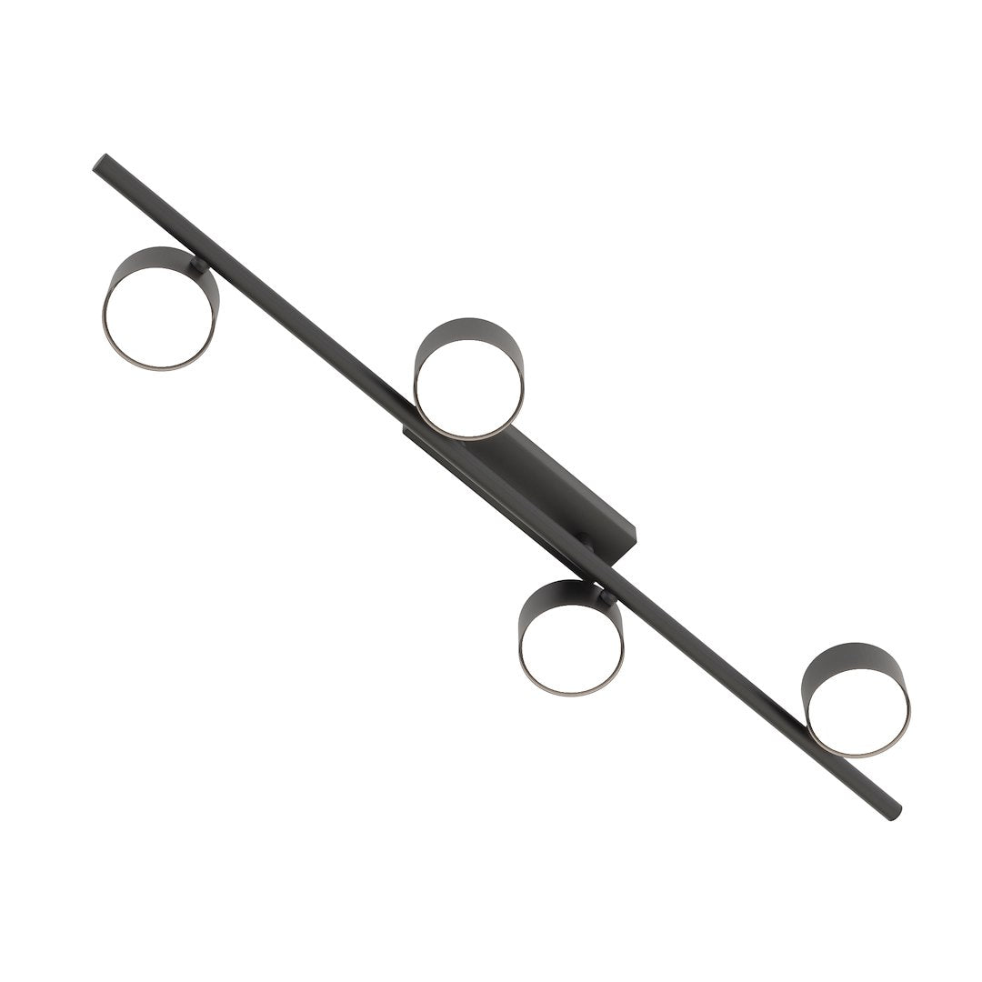 Bet 4 ceiling lamp black