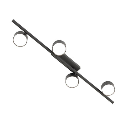 Bet 4 ceiling lamp black