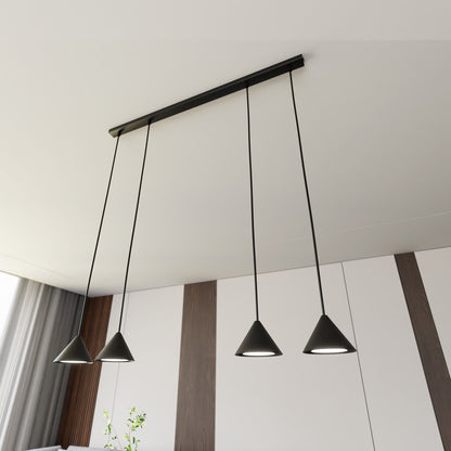Elit 4 pendant light black