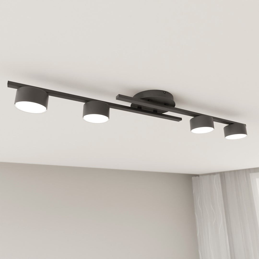 Fragment 4 ceiling lamp black