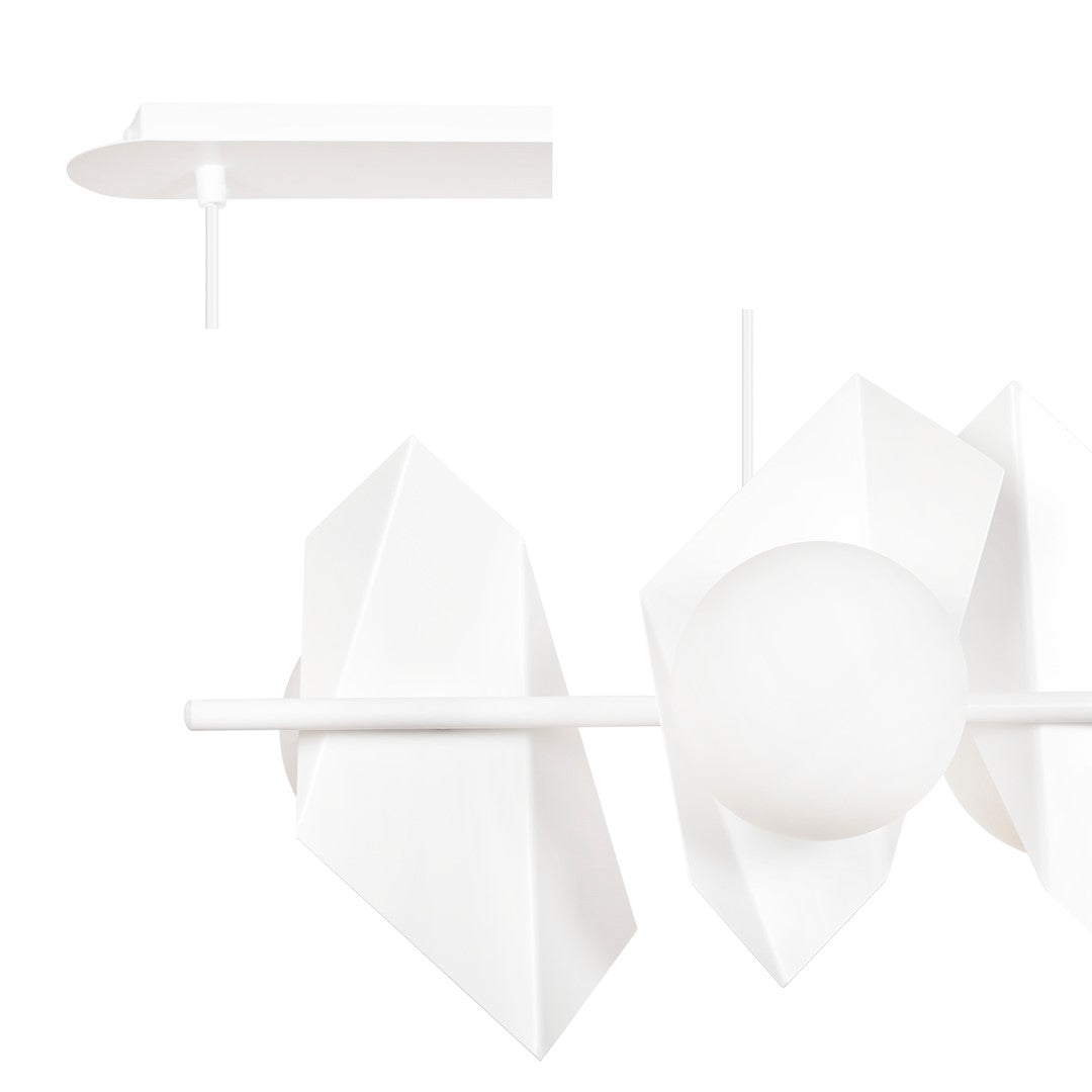 Drifton 4 pendant light white