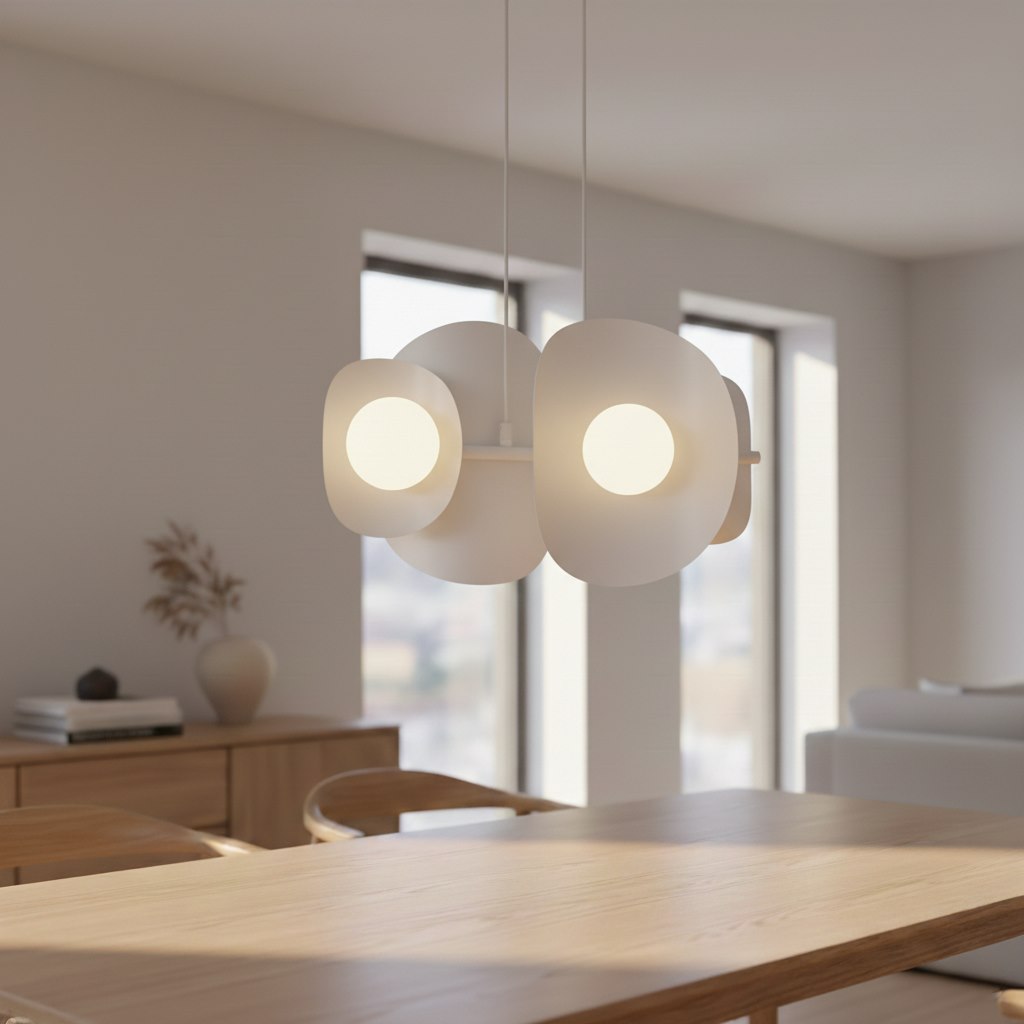 Elementi 4 pendant light white