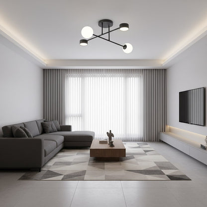 Holon 4 ceiling lamp black